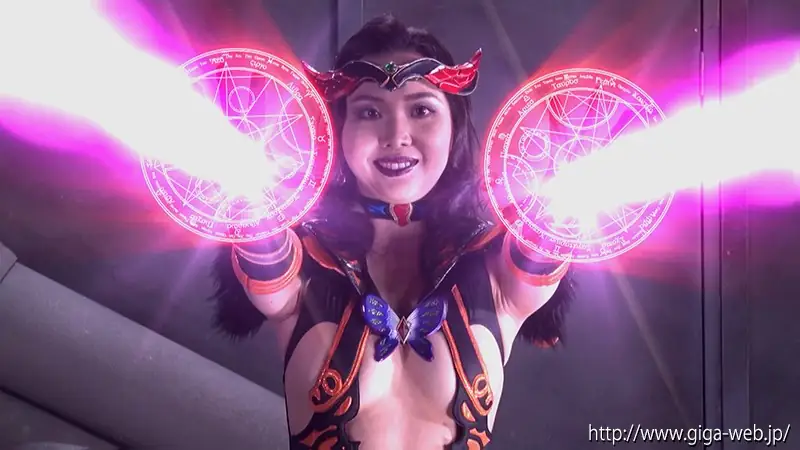 アクアスとフレイアを呪いの魔力で魔獣にする女帝グラーズ