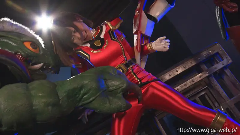 スーパーヒロイン危機一髪！！EX 騎神戦隊レジェンミラー レッドフェニックス シーン画像10