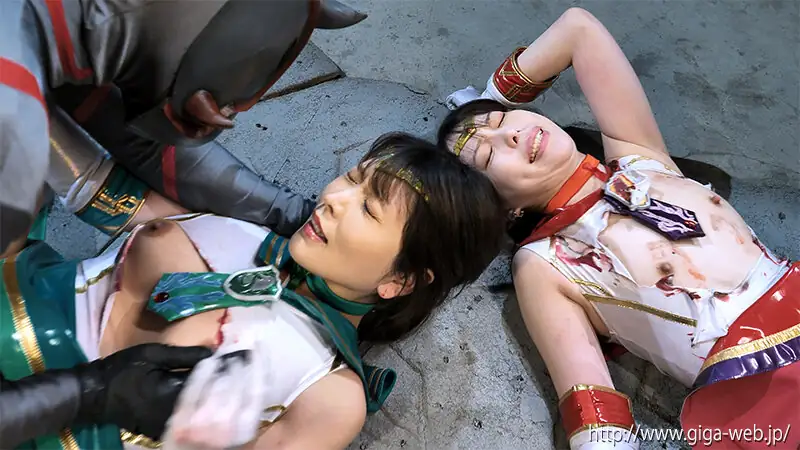 兵士に凌辱され絶頂に達するテイルズシルフィード