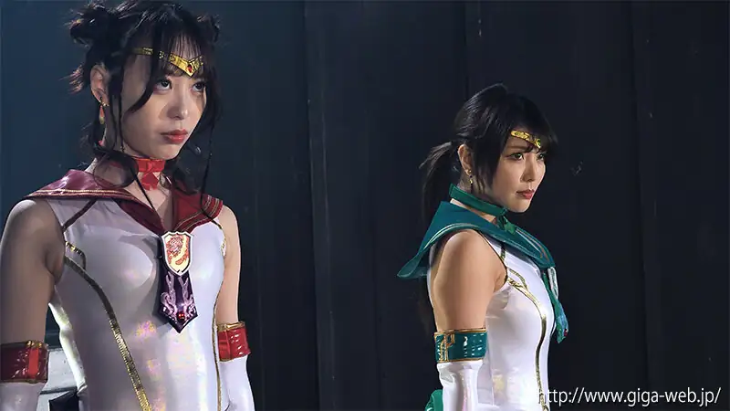 戦うテイルズイフリートとテイルズシルフィード